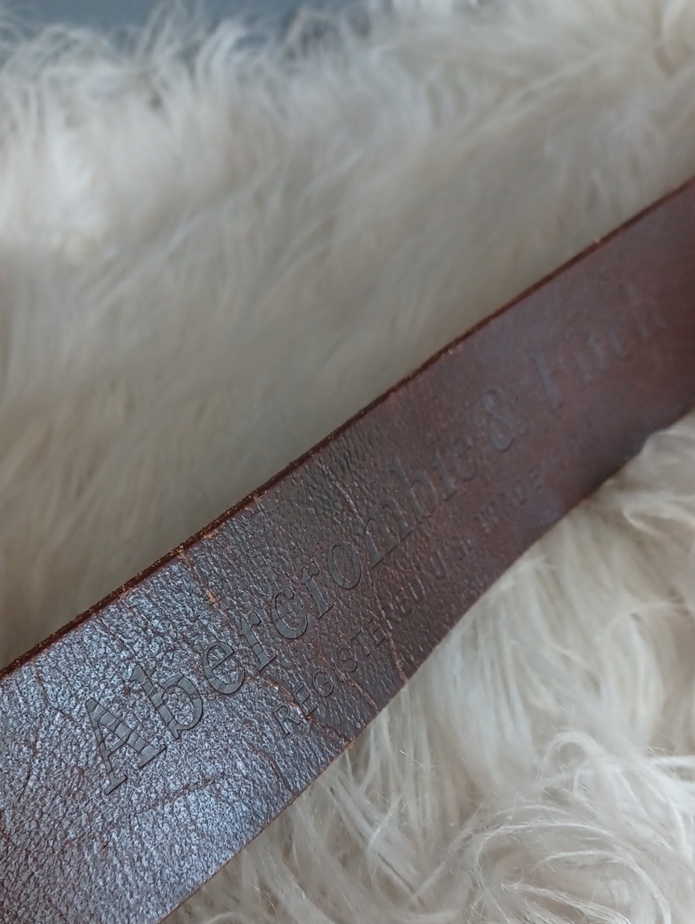 Abercrombie & Fitch Leather Belt - Picture 7 of 10